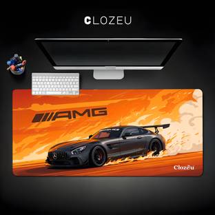 CLOZEU Mouse Pad, Large Extanded Desk Mouse Pad, Non-slip Spill-Resistant Non Slip Base Mousepad
