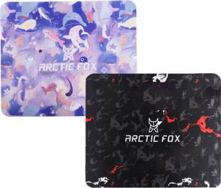 ARCTIC FOX Non-Slip Rubber Base Mouse Pad for Desktop and Laptop Mousepad (Blotch & Trawi) Mousepad