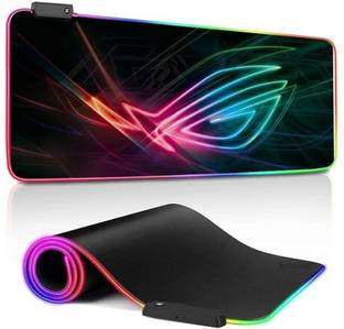 ENTWINO RGB Gaming Mouse Pad, Keyboard Pad, 14 Lighting Mode, Anti Slip Surface Mousepad Mousepad