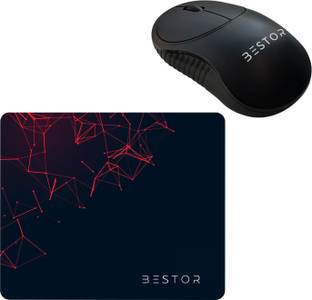 Bestor Ultra-Low Friction Gaming Mouse Mat, Anti-Slip Base, High Durability, Waterproof Non Slip Base Mousepad