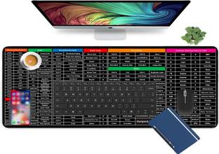 Aashal Shortcuts Key Patterns Anti-Slip Keyboard Pad Keyboard N Mouse Keyboard Skin