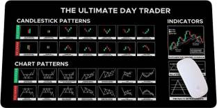 Ramokdu Stock Market Day Trader Pad Non Slip Base Mousepad