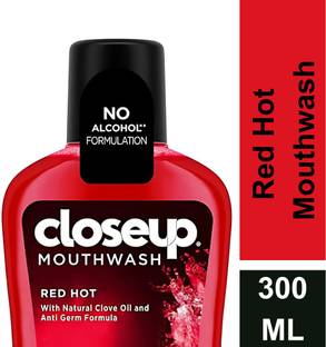Closeup Red Hot Fight Germs 24/7 Mouthwash - Red Hot - clove oil