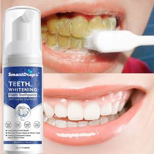 smartdrops Teeth Whitening Foam Toothpaste Cleaning Gums Freshen - Mint