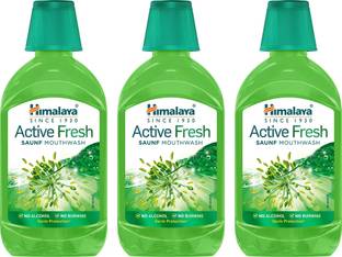 HIMALAYA Active Fresh Saunf Mouthwash 215ml - SAUNF