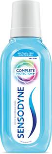 SENSODYNE Complete Protection+ Mouthwash, Alcohol free, - COOL MINT