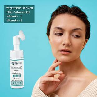 Glowing Essence Foaming Face Wash with Vitamin C&E | Brightening, Detoxifying&Nourishing Formula - vitamin c