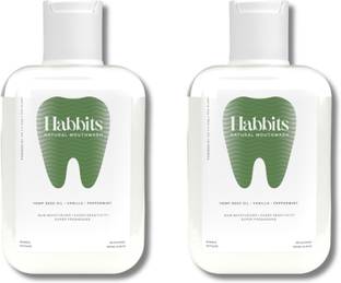 Habbits Sensitivity Relief Vanilla & Peppermint Natural Mouthwash |