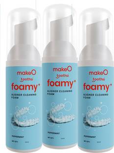Toothsi Foamy Aligner | Retainer Cleaning Foam | Aligner Cleaner and Whitener Foam - Peppermint