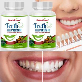 smartdrops Activated Charcoal Teeth Whitening Powder - Charcoal Powder