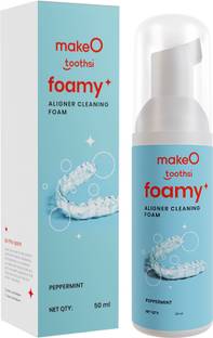 Toothsi Foamy Aligner | Retainer Cleaning Foam | Aligner Cleaner and Whitener Foam - Peppermint