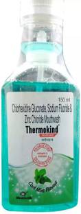 THERMOKIND F Cool Mint 150 ml Mouth Wash Packs of 3. - mints