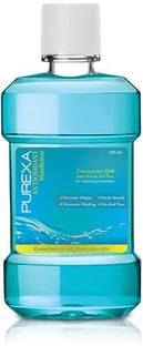 PUREXA Antioxidant Mouthwash 250ml, For Fresh Breath, mouth wash liquid for Men & Women - Double Mint