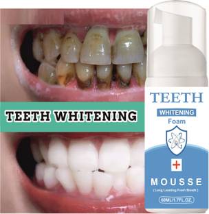 SKOOKUM Teeth Whitening Clean Foam Gums Intensive Stain Removal Mouthwash - Mint