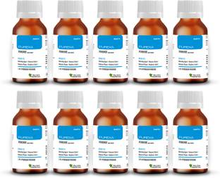 PUREXA Peroxide Mouthwash Pack of 10 - Double Mint - Double Mint