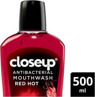 Closeup Antibacterial Mouthwash Red Hot - Natural Clove oil