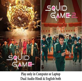 Squid Game Season 1 & 2 in Hindi & English both Play only in Computer or Laptop HD Quality without Poster