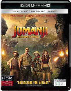 Jumanji: Welcome to the Jungle (4K UHD + Blu-ray 3D + Blu-ray) (3-Disc Box Set)