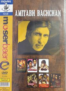 Amitabh Bachchan - six movies dvd set