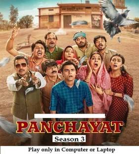 Panchayat Season 3 (2024) in Hindi play only in Computer or Laptop HD Quality without Poster