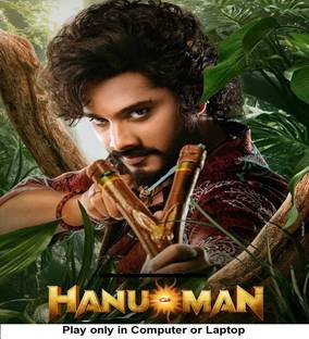 Hanuman (2024) in Hindi play only in Computer or Laptop HD Quality without Poster