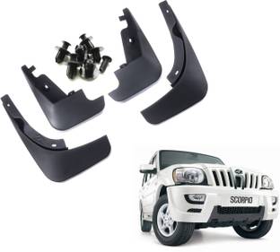 WolkomHome Mud Flap, Front Mud Guard, Rear Mud Guard For Mahindra Scorpio NA