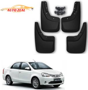 AutoZeal Rear Mud Guard, Front Mud Guard For Toyota Etios NA