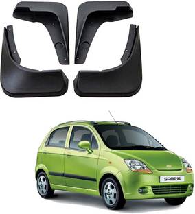 Uneestore Front Mud Guard, Rear Mud Guard For Chevrolet Spark 2015