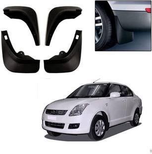 GS Grow n Shine Rear Mud Guard, Front Mud Guard For Maruti Swift Dzire 2008