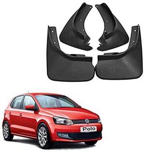 Gee Cee Front Mud Guard, Rear Mud Guard For Volkswagen Polo 2009, 2010, 2011, 2012, 2013, 2014, 2015, 2016