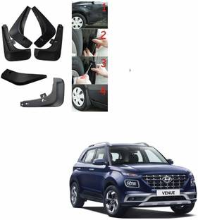 Gee Cee Front Mud Guard, Rear Mud Guard For HYUNDAI Venue 2019, 2020, 2021