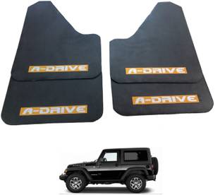 AUTODREAM Rear Mud Guard, Front Mud Guard, Mud Flap For MAHINDRA Thar NA