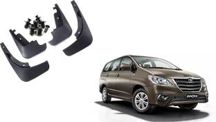 Uneestore Front Mud Guard, Rear Mud Guard For Toyota Innova 2012, 2013, 2014, 2015, 2016