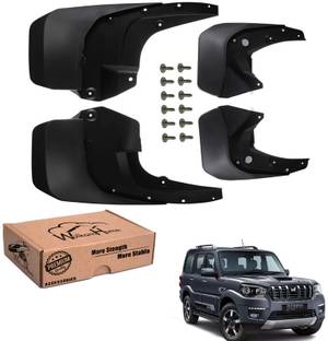 WolkomHome Mud Flap, Front Mud Guard, Rear Mud Guard For Mahindra Scorpio NA