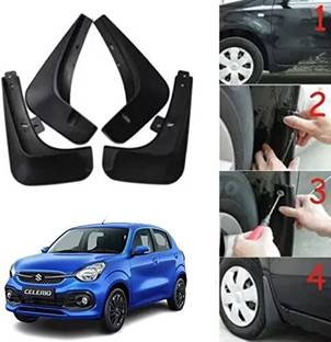 Smstrader Rear Mud Guard, Front Mud Guard For Maruti Celerio ZXI AT 2021