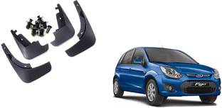 Uneestore Front Mud Guard, Rear Mud Guard For Ford Figo 2012, 2013, 2014, 2015