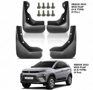 OOLTAH PAHIYA Front Mud Guard, Rear Mud Guard For Tata Nexon NA