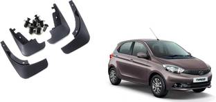 Uneestore Front Mud Guard, Rear Mud Guard For Tata Tiago 2016, 2017, 2018, 2019, 2020