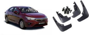Uneestore Rear Mud Guard, Front Mud Guard For Honda City 2020