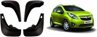 mybrand Front Mud Guard, Rear Mud Guard For Chevrolet Beat 2010, 2011, 2008, 2009, 2012, 2013, 2014, 2015