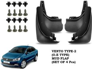 OOLTAH PAHIYA Front Mud Guard, Rear Mud Guard For Volkswagen Vento 2015, 2016, 2017, 2018, 2019, 2020