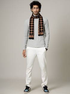 Ravaiyaa - Attitude Is Everything Checkered Men Muffler