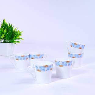 UPC Set of 6 Coffees /Cup New Modern Design Fine Bone China Ceramics 220ML/CUP Bone China Coffee Mug