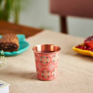 Chumbak Moroccan Tile Copper Tumbler