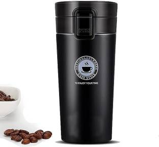 Onpalm Enterprise Vacuum Insulation Cup with Lid, Travel, Hot & Cold Coffee Thermos Flask Stainless Steel Coffee Mug