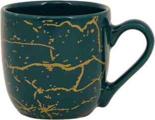Data Green Manu mugs with Metallic Design, 3105 Ceramic Coffee Mug