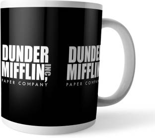 Morons Dunder Mifflin - The Office Tv Series Merchandise D5 Ceramic Coffee Mug