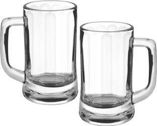 TREO Munich Cool 359 ml Each, Transparent|Juice|Water Glass Beer Mug