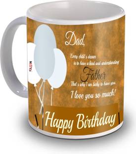 ME&YOU Coffee Birthday Gifts IZ19DadMU-20 Ceramic Coffee Mug