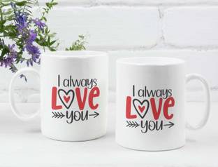 soanstar MUG-I ALWAYS LOVE YOU Ceramic Coffee Mug